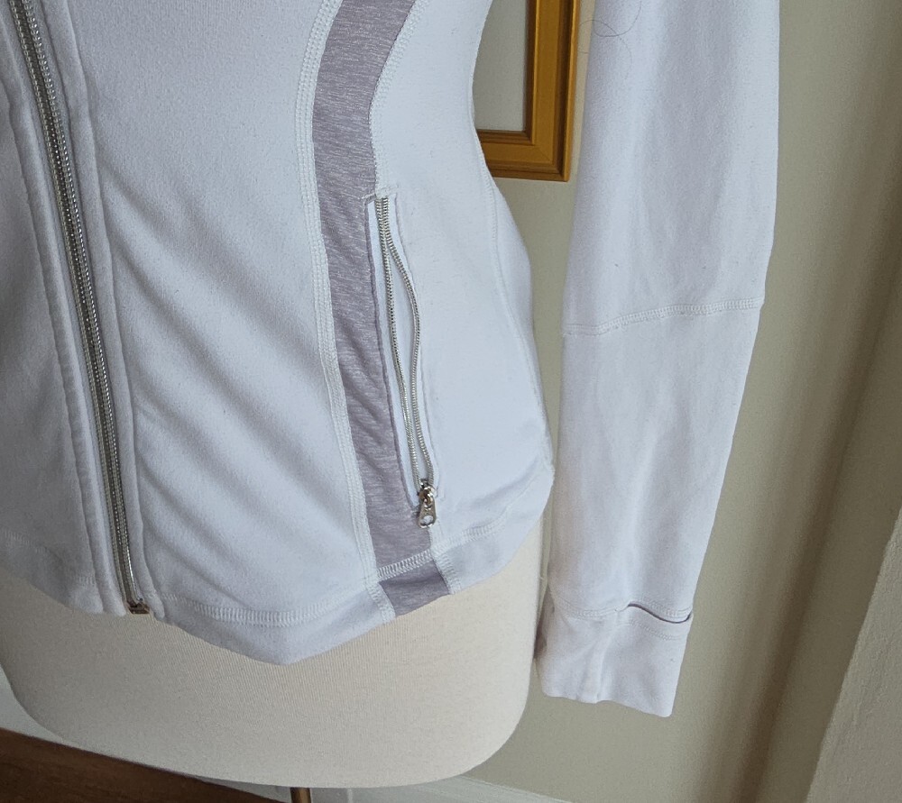 lululemon athletica White and Light Gray Define Jacket - Picture 6 of 13
